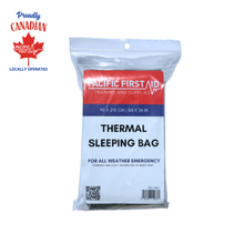 Emergency Thermal Sleeping Bag – Reflective, 213 x 91 cm