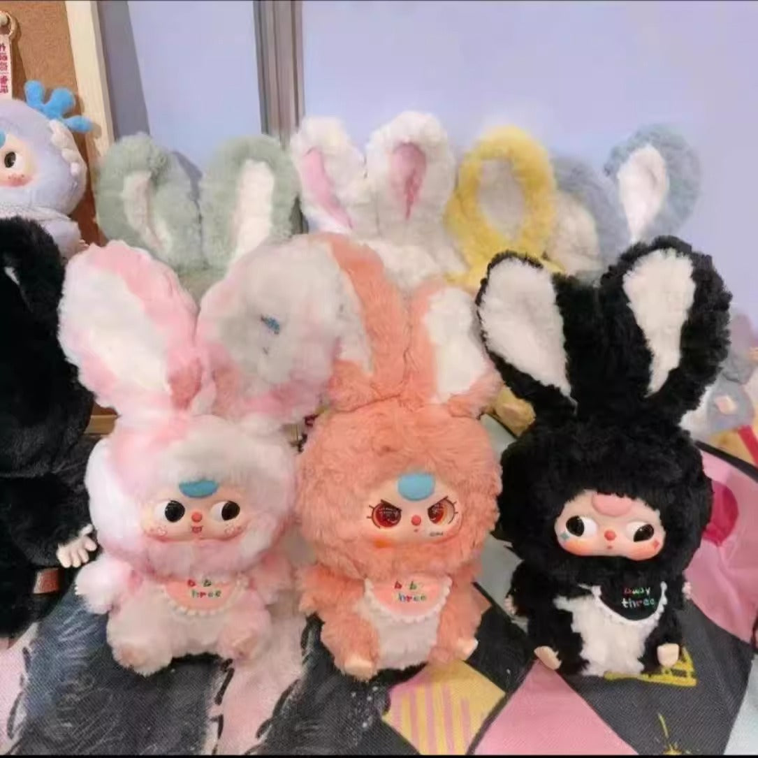 Bébés Trois Lapins Lily Town Série Poupées en Peluche
