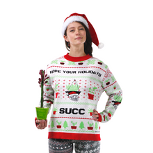 J'ESPÈRE QUE VOS VACANCES SE PASSERONT BIEN - Pull de Noël moche Plante
