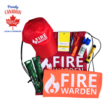 Trousse de l'agent de prévention des incendies