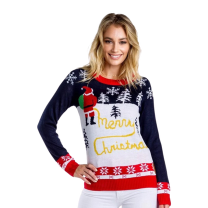 Pull Neige Jaune