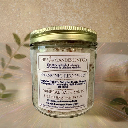 HARMONIC RECOVERY | Muscle recovery magnesium & mineral rich bath salts | Foot soaks
