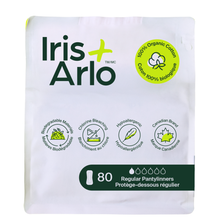 Vrac (80) - Protège-Slips 100% Coton Bio - Sachet Refermable