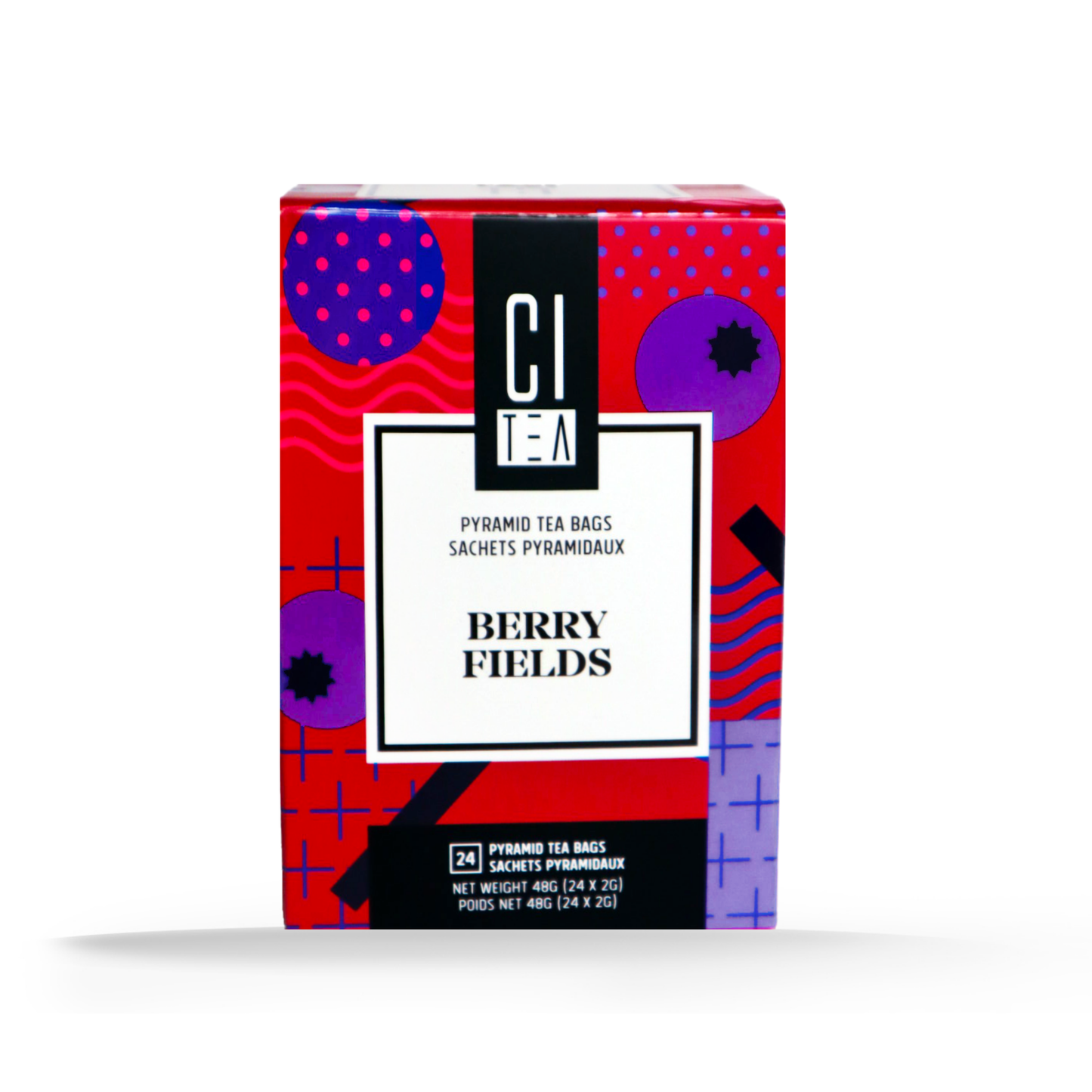 Berry Fields, Tisane en sachets pyramidaux Berry Tea
