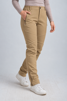 [Khaki] Women's High Waist V2 Adventure Water Resistant Pants