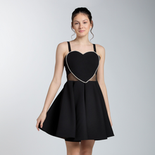 Jolie robe de cérémonie pour filles Cœur