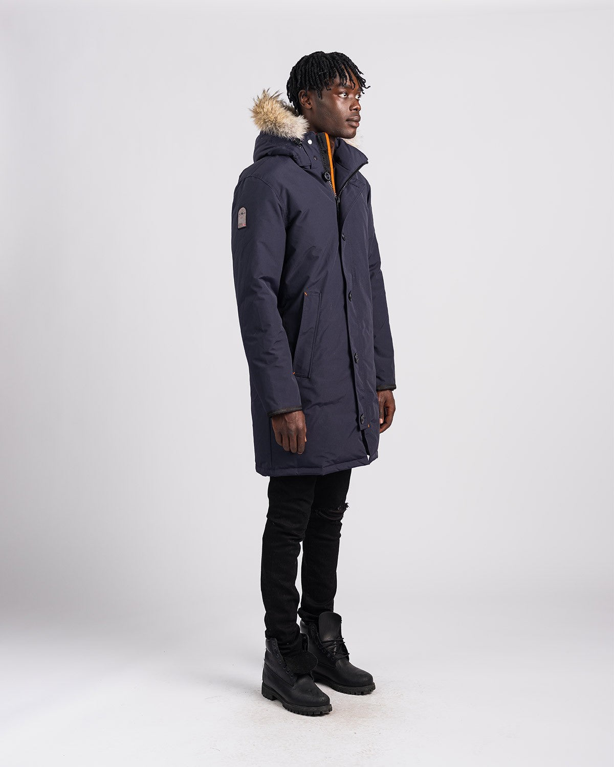 Outdoor Survival Canada Men's Nevluk -40 Down Parka, Cold Lake Blue, 2XL - ON DISPLAY