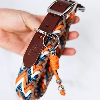 Collier pour chien réglable Lila Pawtique style macramé tribal