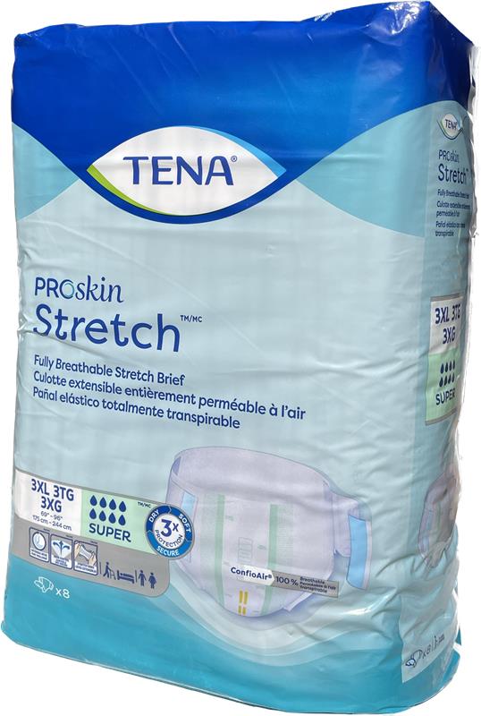 TENA ProSkin Stretch™ Super Bariatric Incontinence Brief | XXXL (3XL)