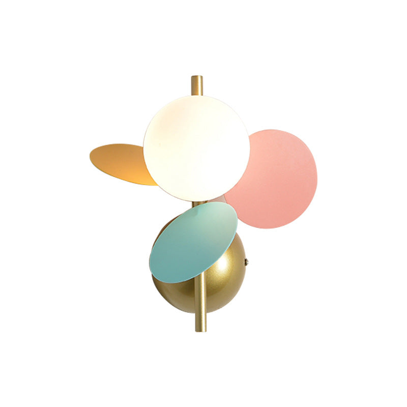 Suspension luminaire scandinave Macaron – Lampe créative en verre pour salle à manger et salon avec éclairage LED G9