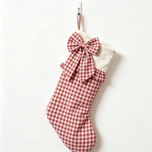 Christmas Fireplace Decorative Stocking Gift Bag