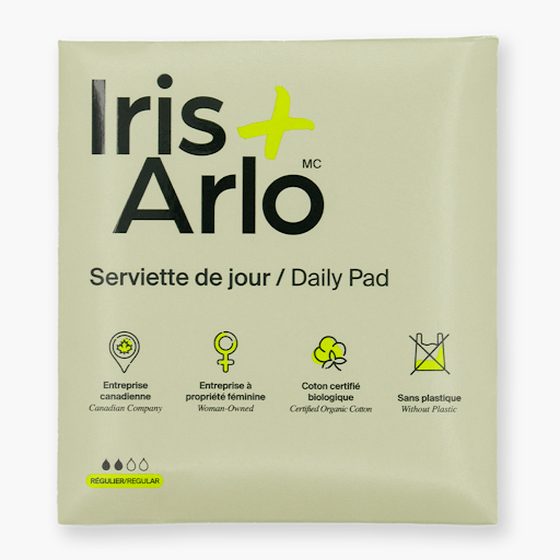 Sachets Individuels - Serviettes Régulières 100 % Coton Biologique