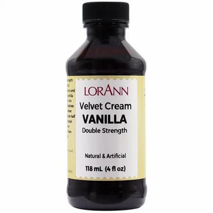 Velvet Cream Vanilla Double Strength - 4 oz. - 16 oz. - 1 Gallon - 5 Gallons - Ships Free Within Canada on Orders Above CAD $199