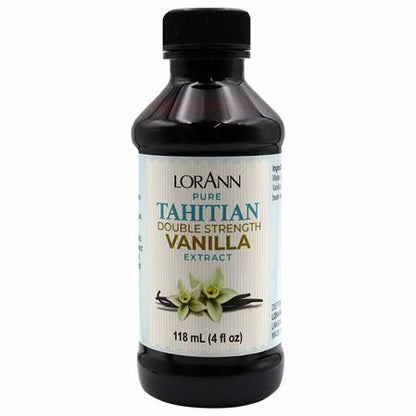 Tahitian Double Strength Vanilla Extract - 4 oz. - 16 oz. - 1 Gallon - 5 Gallons - Ships Free Within Canada on Orders Above CAD $199