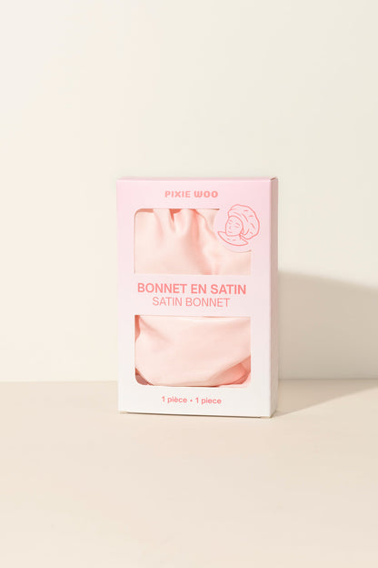Bonnet en satin