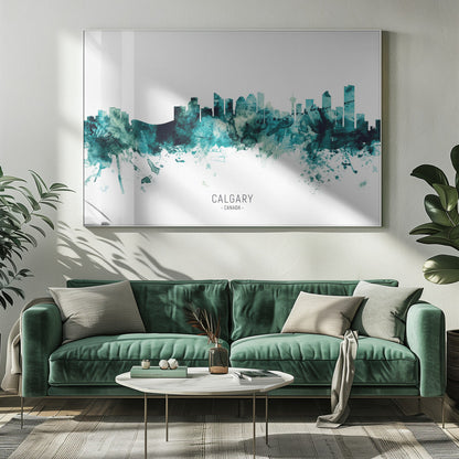 Décoration murale Calgary Canada Horizon