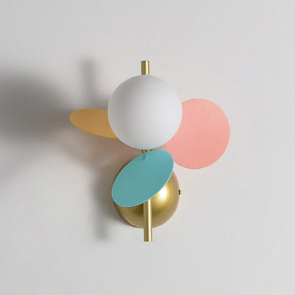 Suspension luminaire scandinave Macaron – Lampe créative en verre pour salle à manger et salon avec éclairage LED G9
