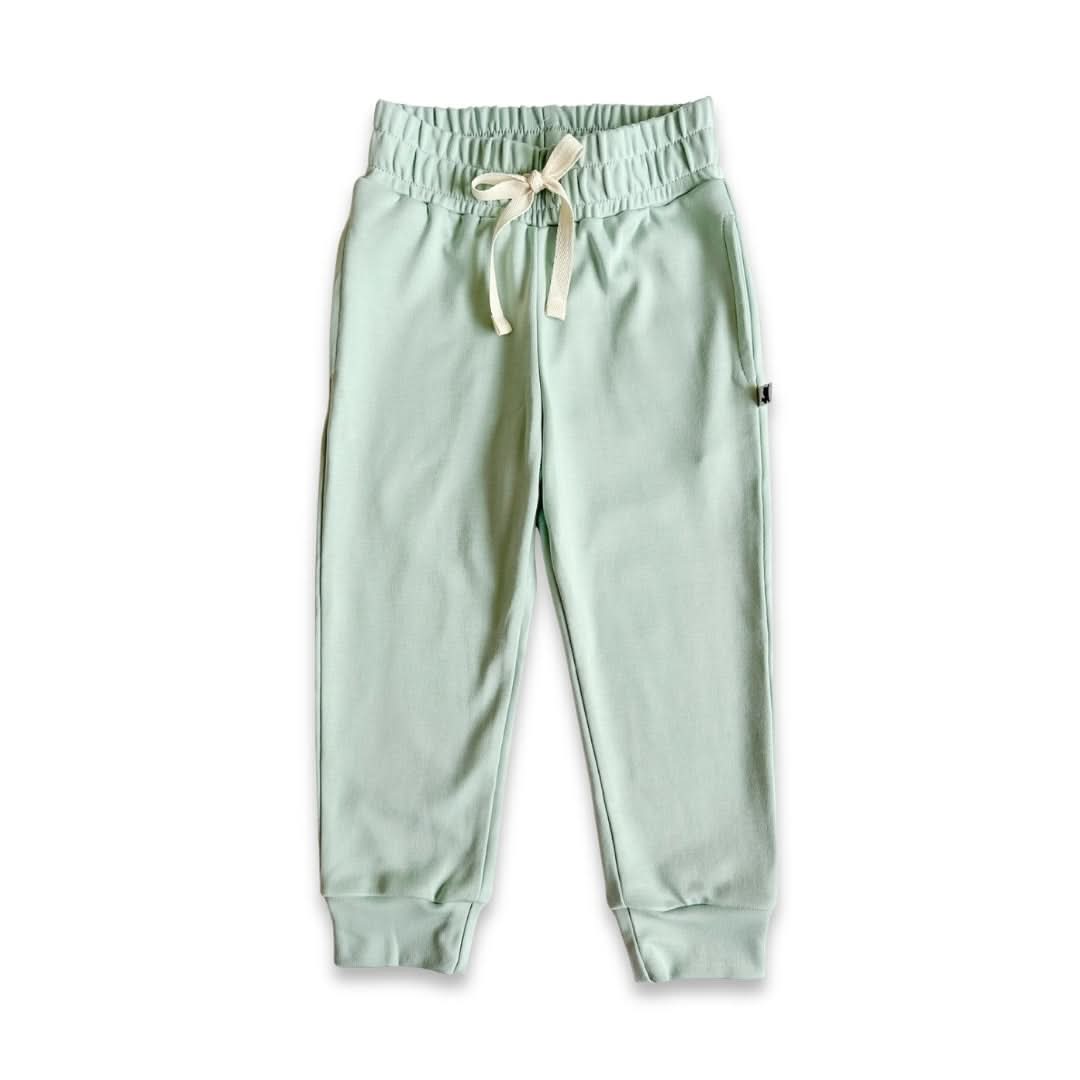 Kids Bamboo Lightweight Joggers | Tangerine Crush