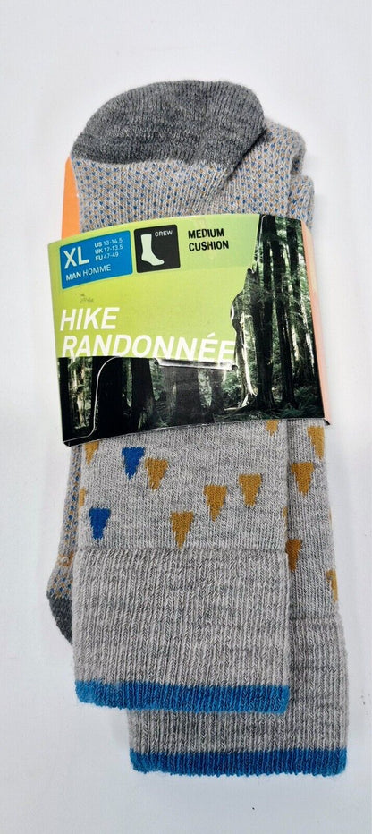 Icebreaker Merino Men's Hike Medium Cushion Crew Socks Size XL
