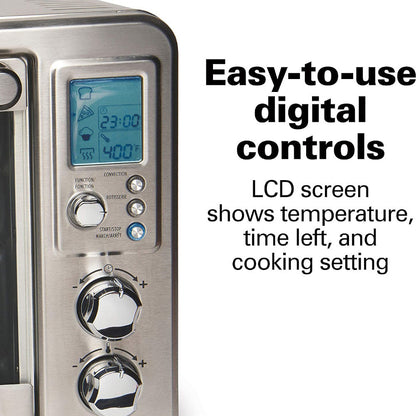 HAMILTON BEACH Surecrisp Digital Air Fry Oven - 31193C