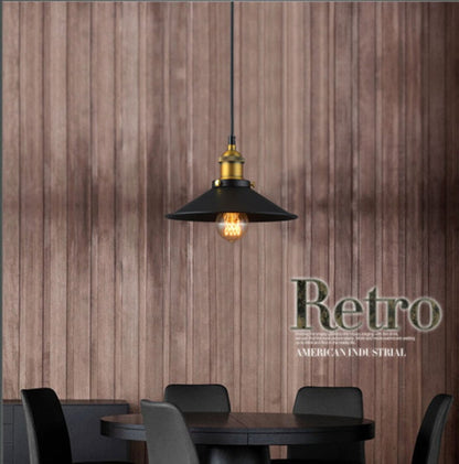 Industrial Cage Pendant Chandelier – Vintage Metal Hanging Light Fixture for Kitchen, Dining Room, Bar & Loft
