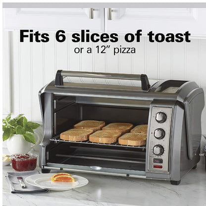 HAMILTON BEACH Easy Reach Convection Countertop Oven - 31434
