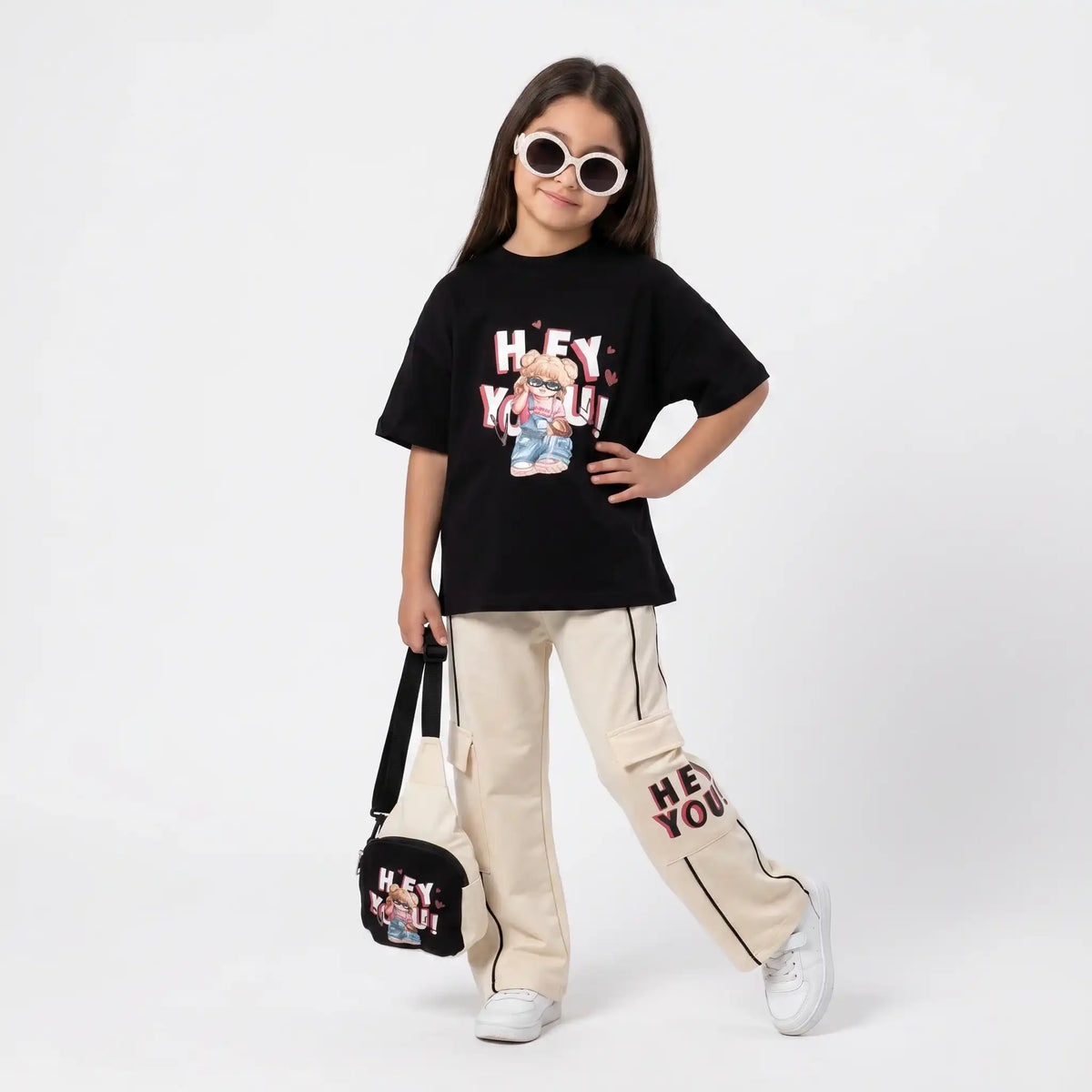 Hey You Girls Set & Bag