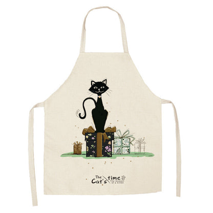 Tablier de chat mignon style dessin animé européen et américain