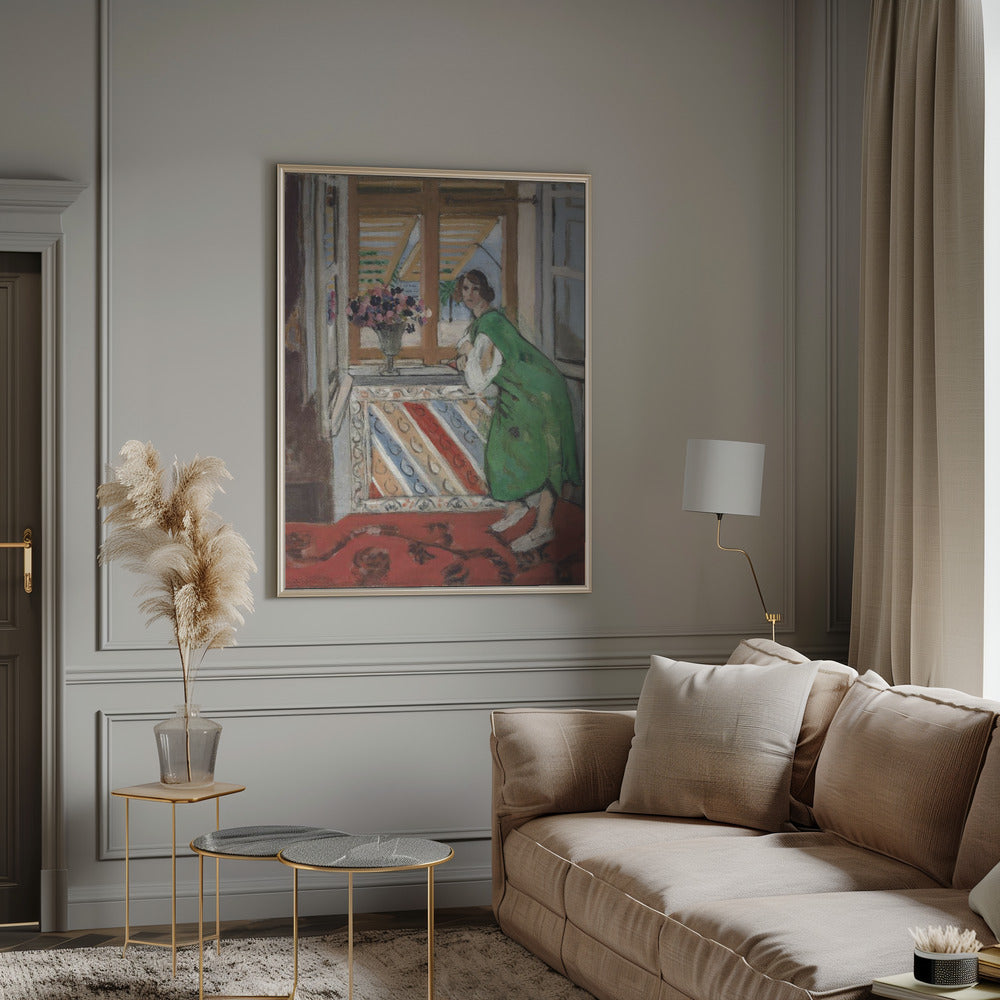 Art mural Jeune Fille à La Mauresque Original 1939