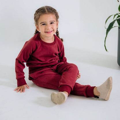 Baby/Kids' Bamboo Fleece Joggers | Black