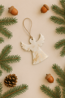 Handmade Angel Christmas Ornament