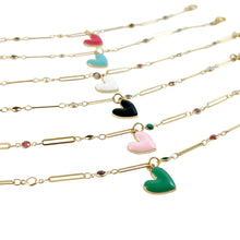 Bracelet "Cœur Pop" - Cerises Jubilée (Magenta)