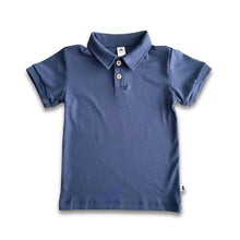 Youth Bamboo Polo Shirt | Navy