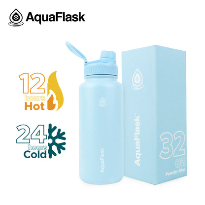 Bouteilles d'eau isothermes sous vide AquaFlask Original 935 ml (32 oz)