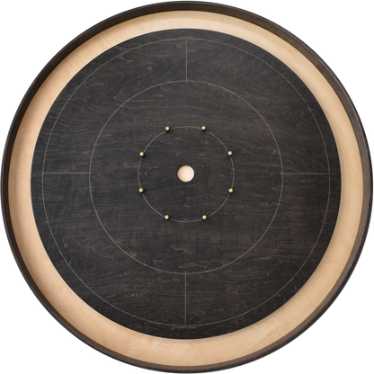 Le jeu de crokinole The Gray Maple par Crokinole Canada - Ensemble de jeu de crokinole de tournoi - Conforme aux normes de la NCA