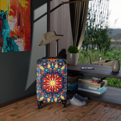 Valise rigide — Bagage cabine de voyage Vibrant Kaleidoscope