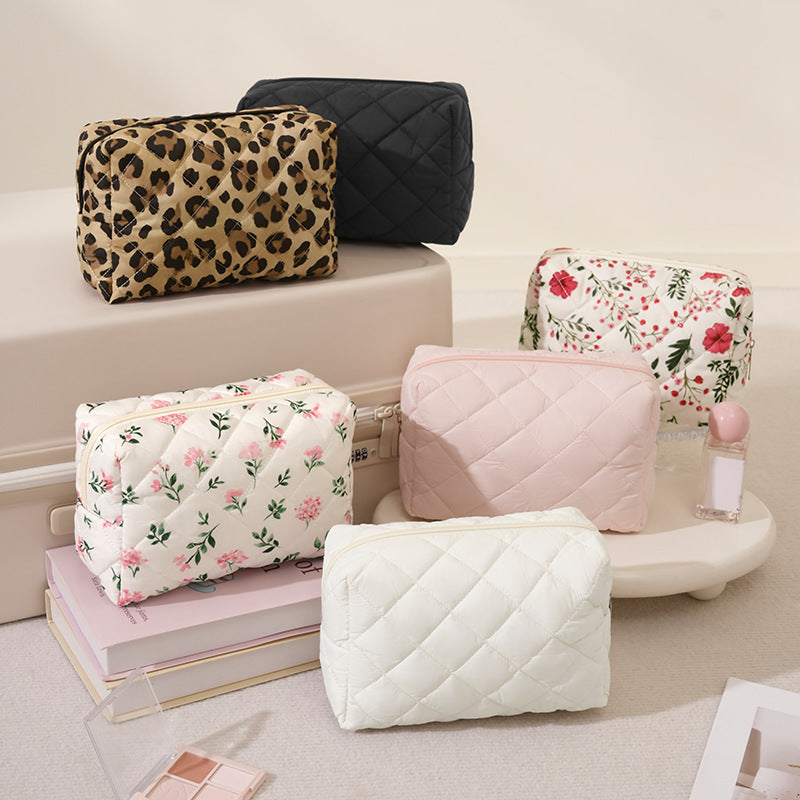 Travel Friendly Compact Cosmetic Bag