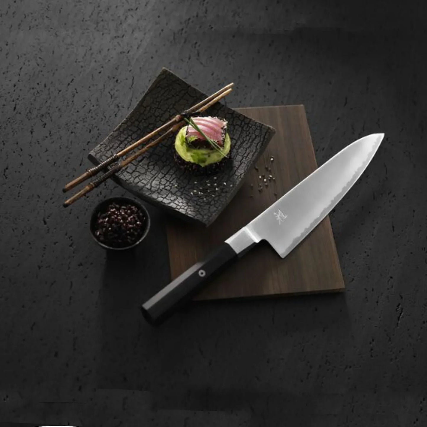 Couteau de chef Miyabi 4000 FC Gyutoh 20 cm – Manche noir