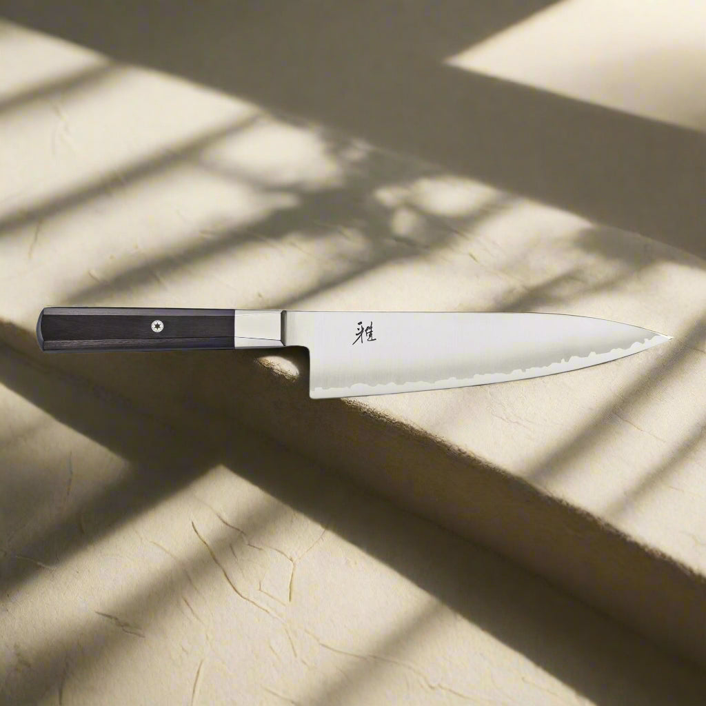 Couteau de chef Miyabi 4000 FC Gyutoh 20 cm – Manche noir