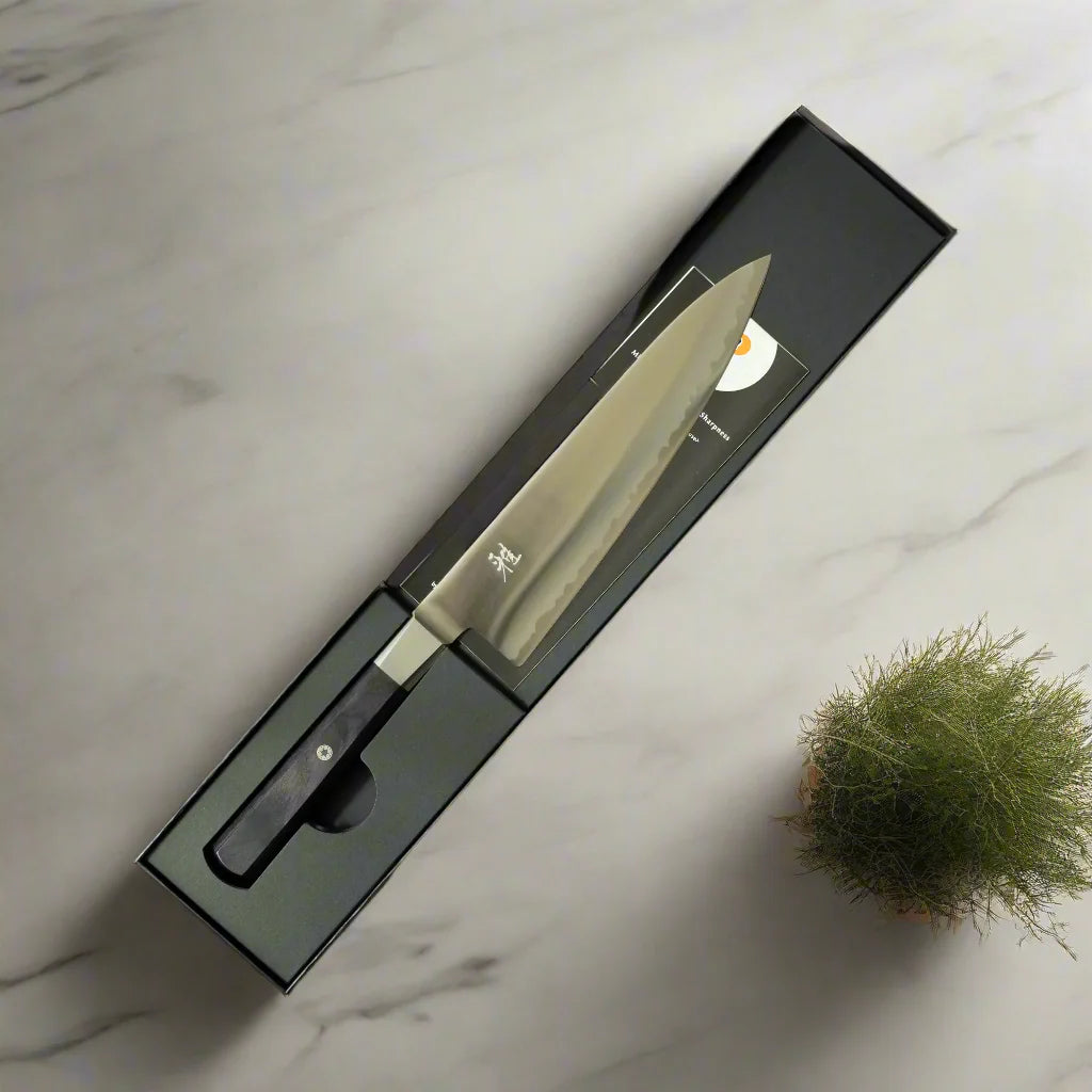 Couteau de chef Miyabi 4000 FC Gyutoh 20 cm – Manche noir