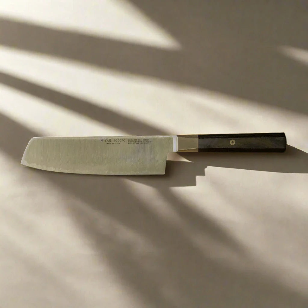 Miyabi 4000 FC Couteau Nakiri 16,5 cm – Manche noir