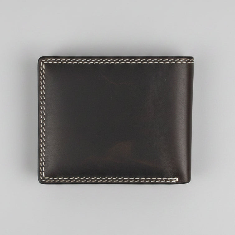Portefeuille en cuir gaufré de bœuf pour homme