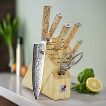 Miyabi 5000 MCD 7-Piece Knife Block Set – Birchwood