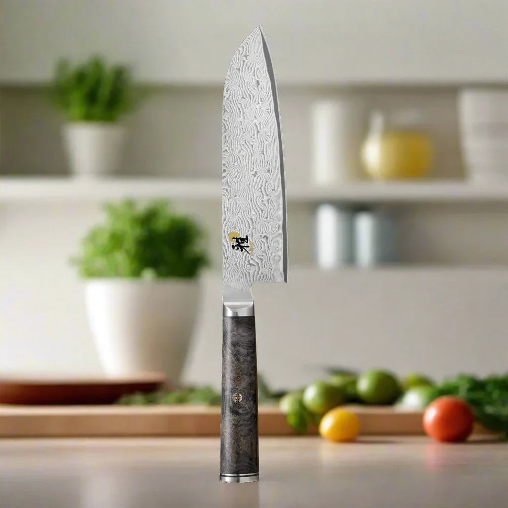 Miyabi 5000 MCD 67 Couteau Santoku 18 cm – Acier 132 couches