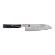 Miyabi Kaizen II 5000FCD Santoku knife 7" – FC61 Core, Damascus Steel