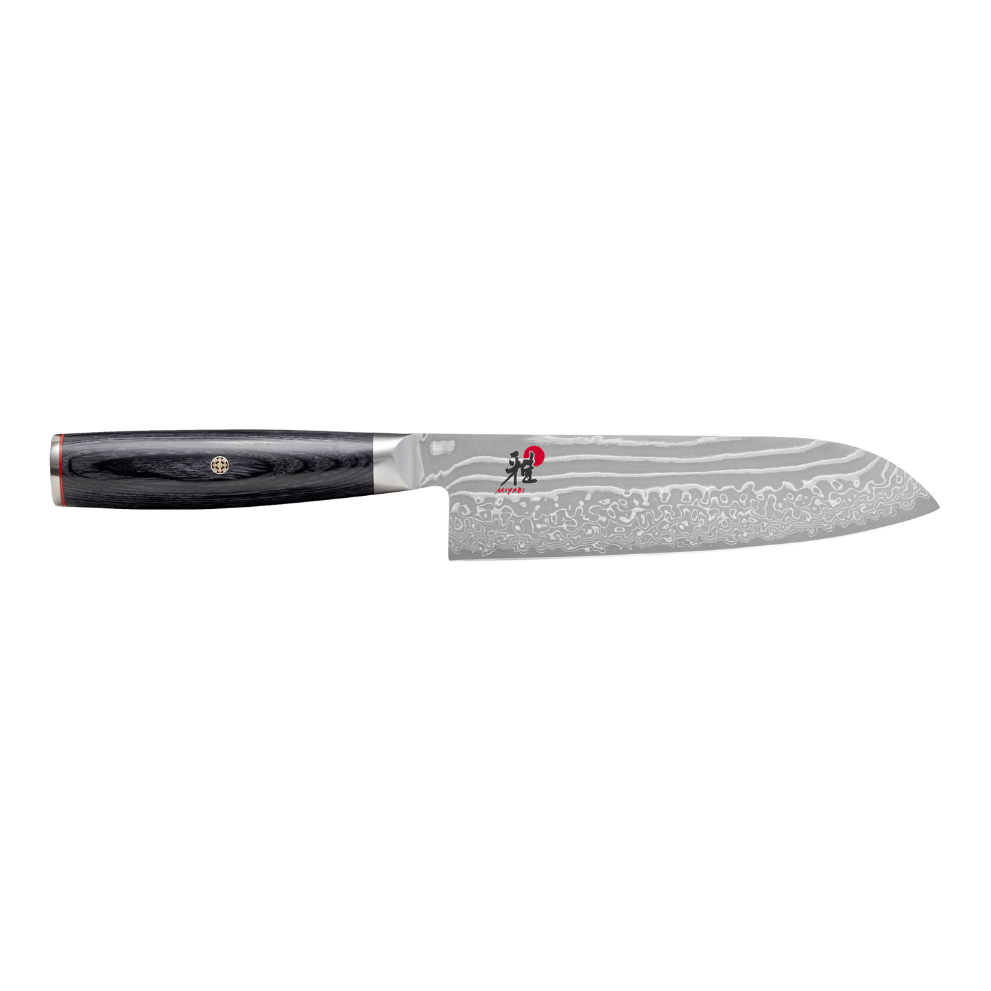 Miyabi Kaizen II Couteau Santoku 18 cm | Lame Acier Damas et Manche Japonais