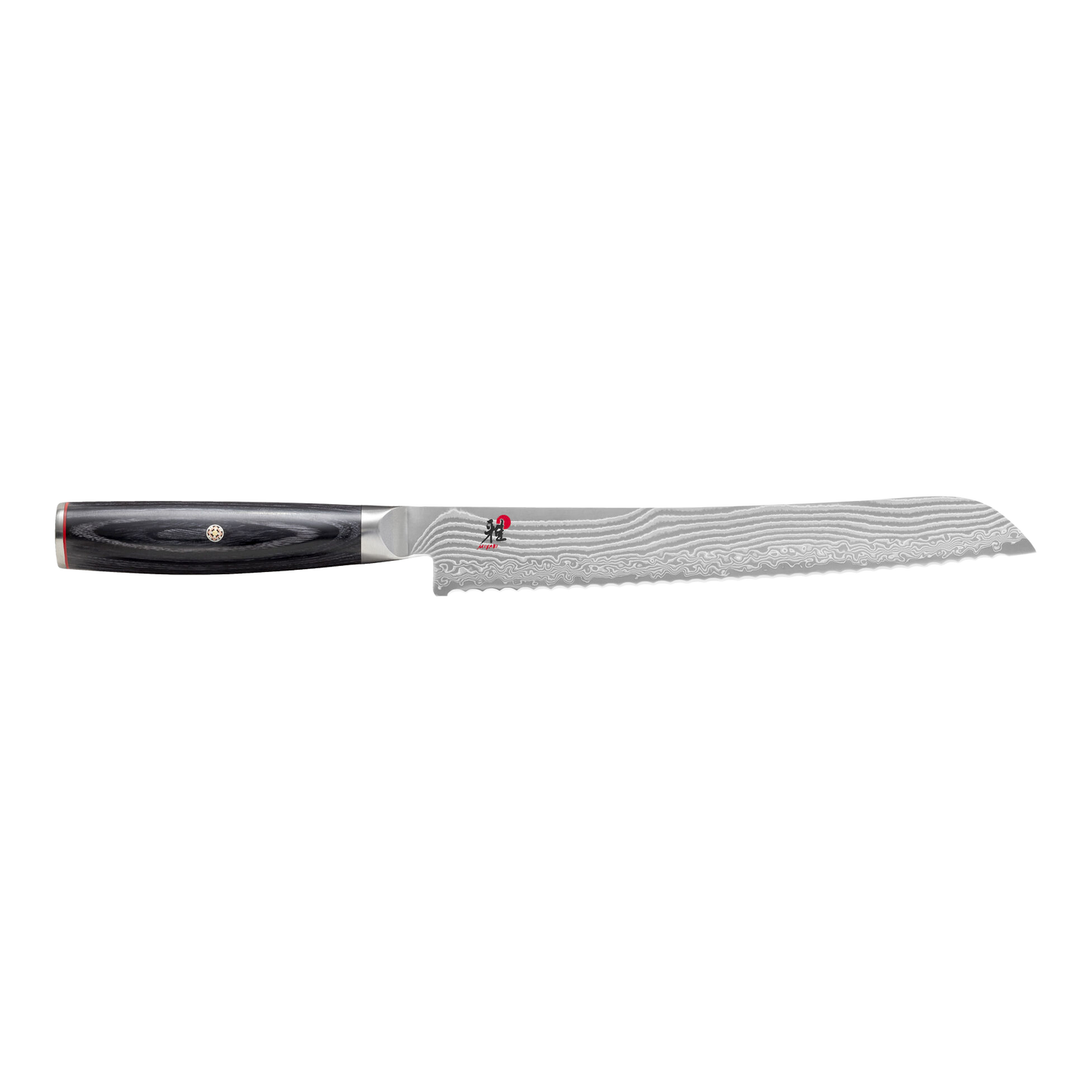 Couteau à pain Miyabi Kaizen II 5000FCD 24 cm – Acier FC61, Damas
