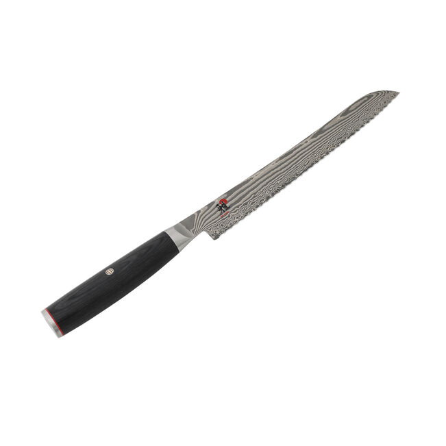 Couteau à pain Miyabi Kaizen II 5000FCD 24 cm – Acier FC61, Damas