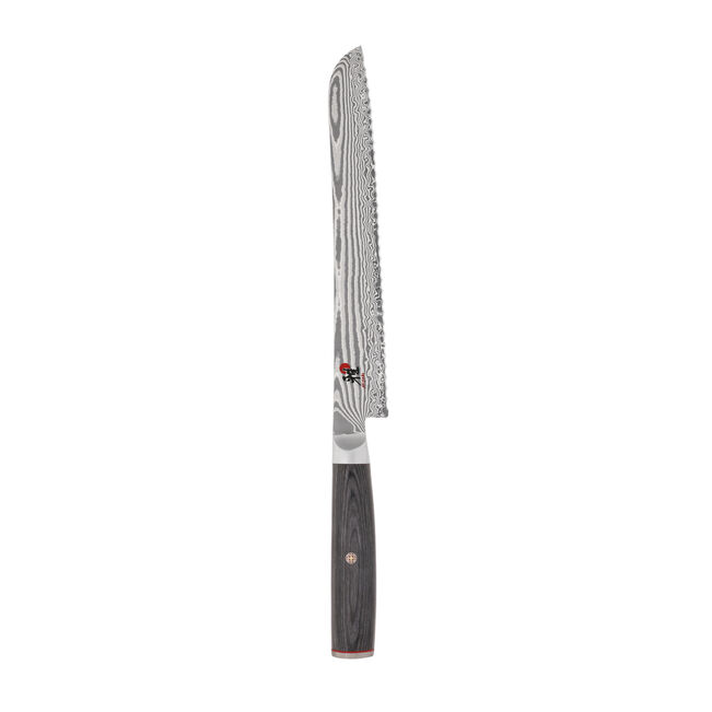 Couteau à pain Miyabi Kaizen II 5000FCD 24 cm – Acier FC61, Damas