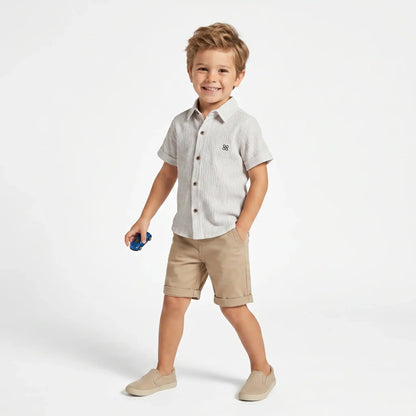 Charlie Charm Shirt & Shorts Set